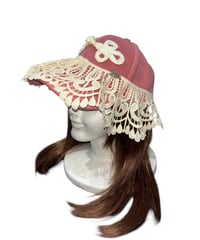 mother's made　602802 レース＆チャイナ釦CAP