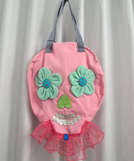 POPinPARTY　メキシカンスカルトートバッグ（ピンク）