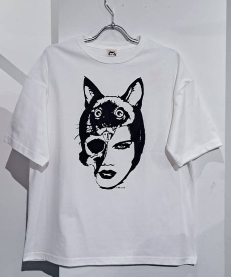 hellbent-lab./ヘルベントラボ　hybrid BIGシルエットTシャツ（M/L）