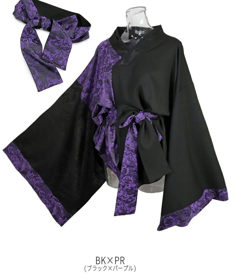 Deorart DRT2858 [GOTH CHINA] KIMONO風 トップス SET