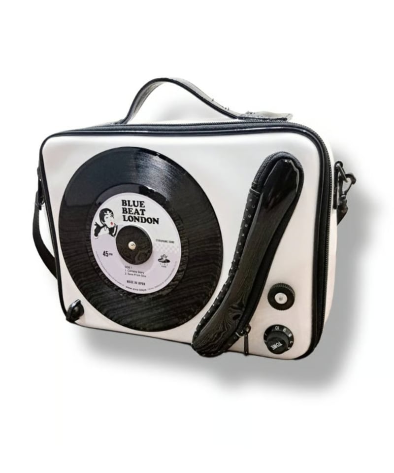 SINZ Portable Record Player bag （WHITE） | TyCHE