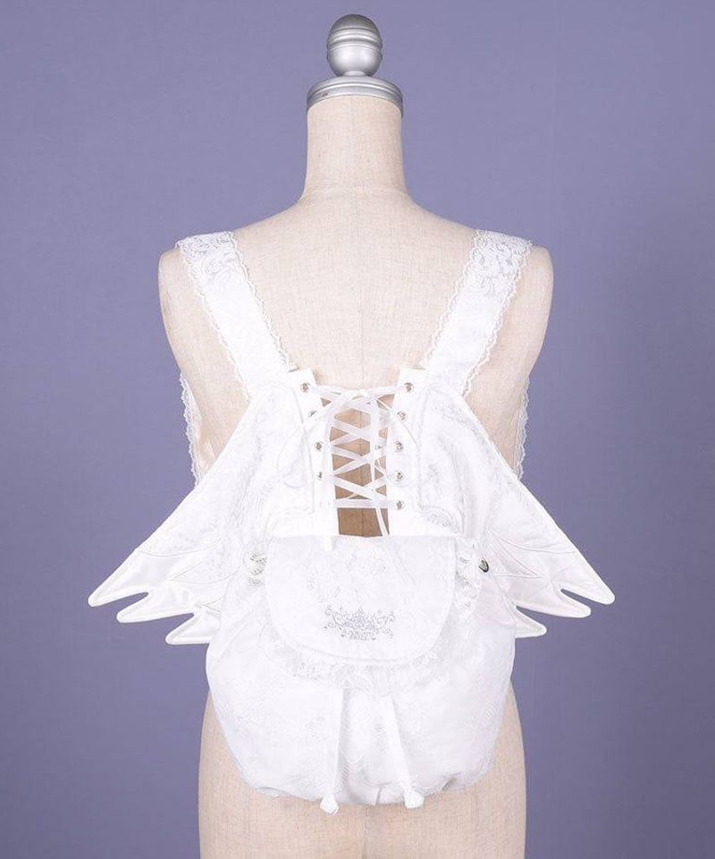 新品 h.NAOTO Angel Wing Backpack / WH h.NAOTO Angel Wing Backpack / WH | TyCHE Maria