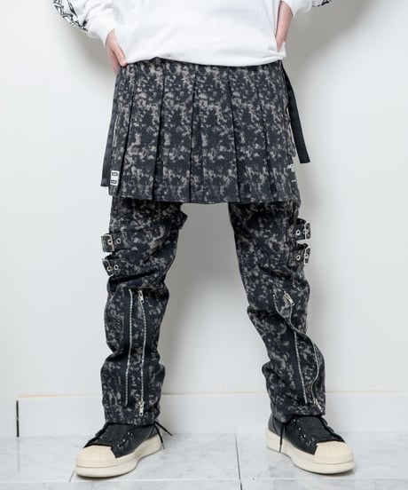 BACKSTAGEPASS　NGS4204　MALCOLM(マルコム)ボンテージ カーゴ パンツ(GRAY)