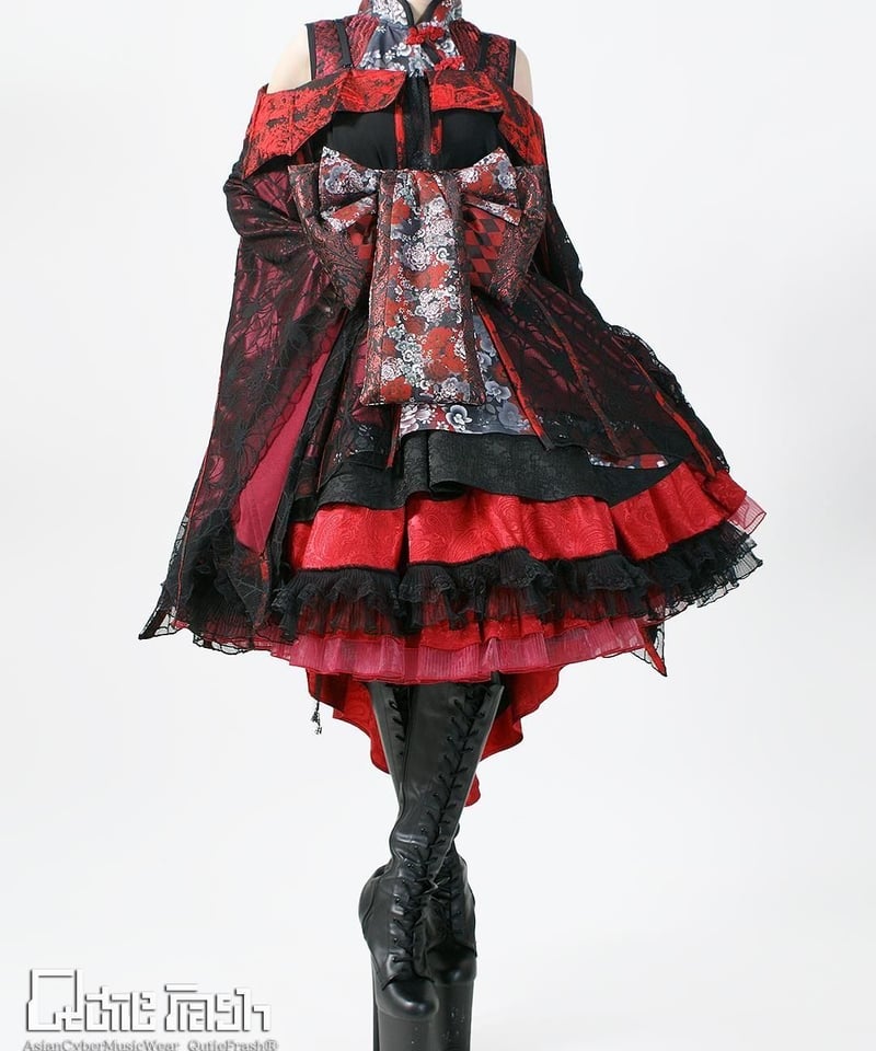 Qutie Frash 9868-OP 和柄チャイナワンピ | TyCHE Maria n