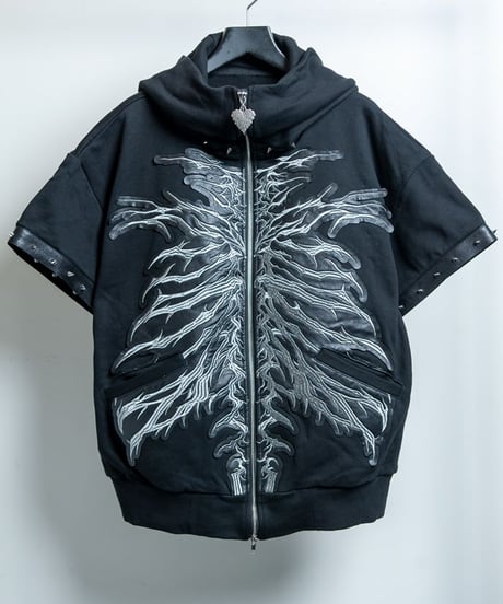 BACKSTAGEPASS　GBS5505　GRIMHOP(グリムホップ)うさみみ ジップアップ パーカー (SILVER)