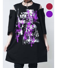 SEXPOT ReVenGe   SA681508　Shoulder Zip Big Cutsew Dirt