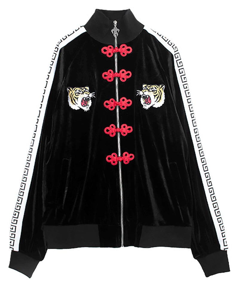 【希少】DOLCE\u0026GABBANA ベロア ラメ トラックジャケット パーカー