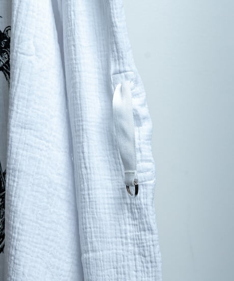 BACKSTAGEPASS　GBS2202　DUALITY(デュアリティー)ロゴプリント オーバーサイズ ロンT (WHITE)