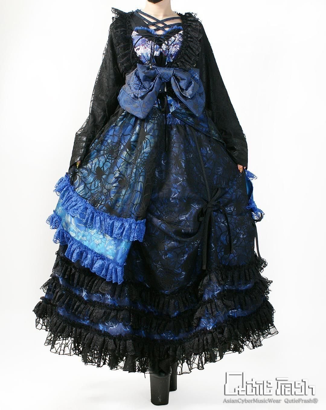 Qutie Frash 9928-SK 蜘蛛メッシュロンスカ | TyCHE Maria na