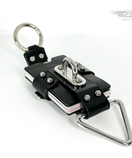 D/3/ディースリー 『harness card case』　black (カードケース)