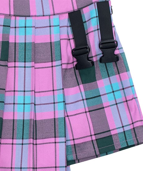 LISTEN FLAVOR  2510403  プリーツスカートレイヤードショーパン