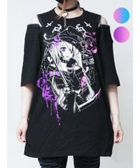 SEXPOT ReVenGe   sa681521 Shoulder Zip Original Cutsew 魔女の復讐