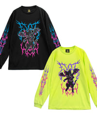 LISTEN FLAVOR  2520550　堕天の黒猫ロンT