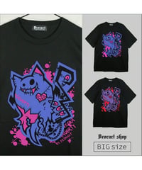 Deorart  DRTP011 オーバーサイズ・プリントTシャツ 【わるいこ】 [ネコラ NECOLA 悪魔][Deorart Record]