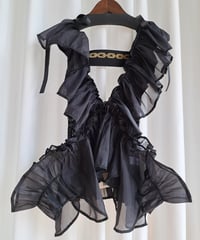 mother's made　603306　ハーネス風キャミソール（黒）