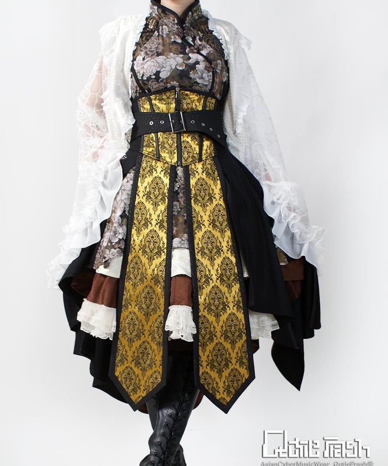 Qutie Frash 9868-OP 和柄チャイナワンピ | TyCHE Maria n