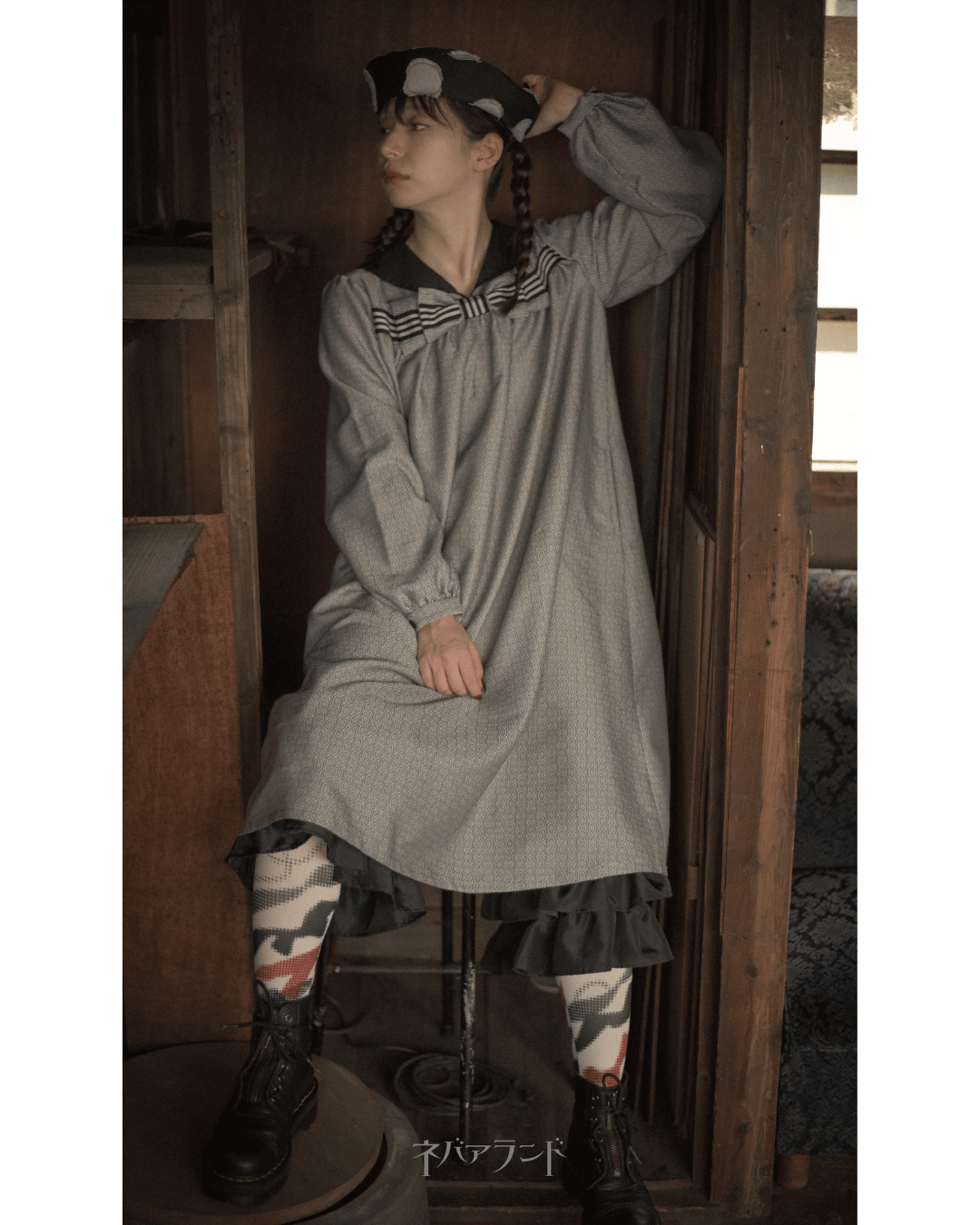 ネバアランド 星雲セーラーワンピース〈夜〉M/L | TyCHE Maria nagoya w