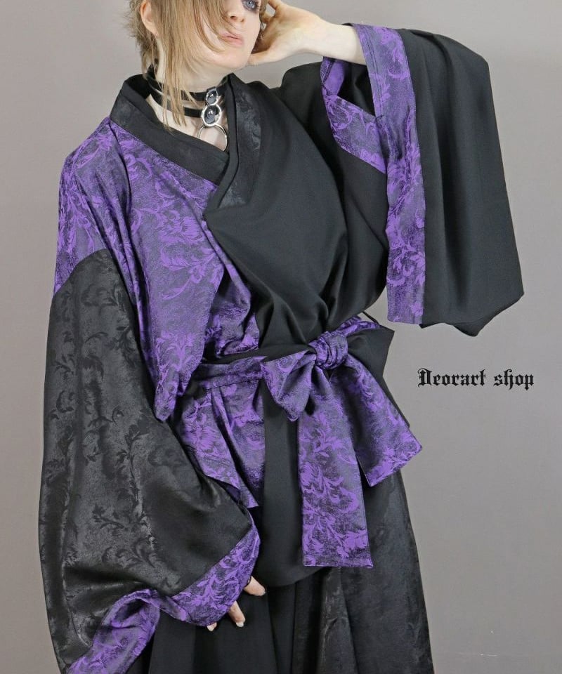 トップス YUKATA Deorart DRT2858 [GOTH CHINA] KIMONO風 トップス SET