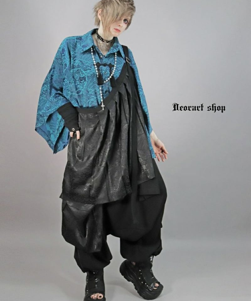 Deorart DRT2837 【Deorart 百奇夜行】 袈裟風 レイヤードベスト |