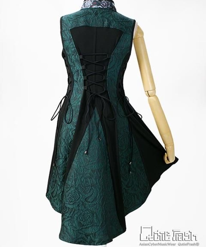 Qutie Frash 9868-OP 和柄チャイナワンピ | TyCHE Maria n