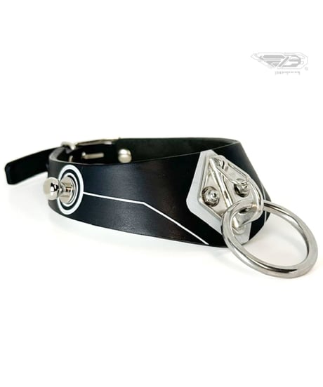 D/3/ディースリー 　『ID:NECK //Concept model』black×white (チョーカー)
