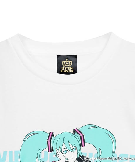 LISTEN FLAVOR　MIKU-0010　初音ミク Tシャツ