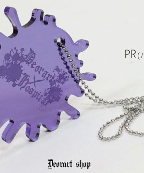 Deorart  GD007 アクリル BIGチャーム ネックレス＆ペンダント [スプラッシュ]