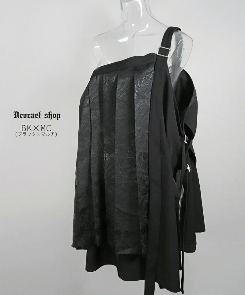 Deorart DRT2837 【Deorart 百奇夜行】 袈裟風 レイヤードベスト |