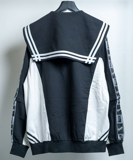 BACKSTAGEPASS　GBS5801　ALL STANDING (オール スタンディング)ジップアップ サブカル チャイナセーラー【セットアップ対応可】(BLACK)