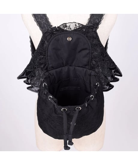h.NAOTO　Devil Wing Backpack / BK