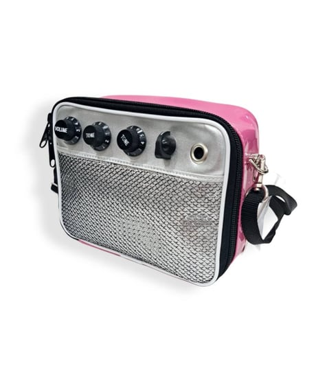 SINZ　 AMP Pouch Shoulder （Enamel Pink）