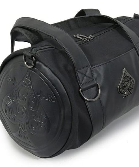Deorart  BG010 [3way] 魔法陣風サークルドラム・ショルダーバッグ [スペード・Spade・Goth bag ]