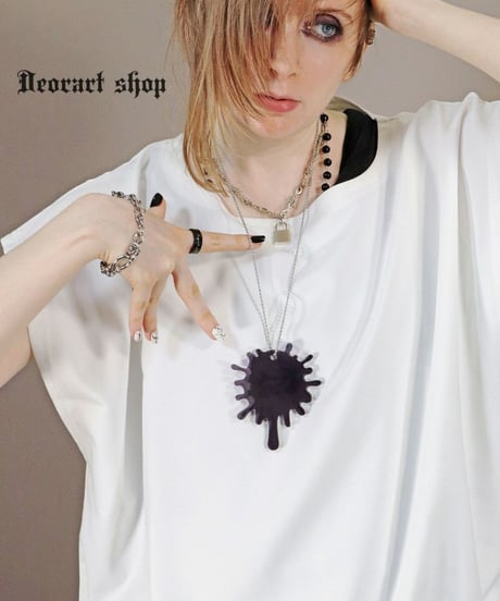 Deorart  GD007 アクリル BIGチャーム ネックレス＆ペンダント [スプラッシュ]