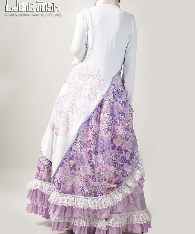 Qutie Frash 9870-SK 和柄ロングスカート | TyCHE Maria n