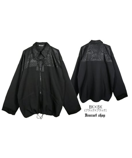 Deorart  DRT2872 [GOTH CHINA] 中華柄 切替え BIGシャツジャケット