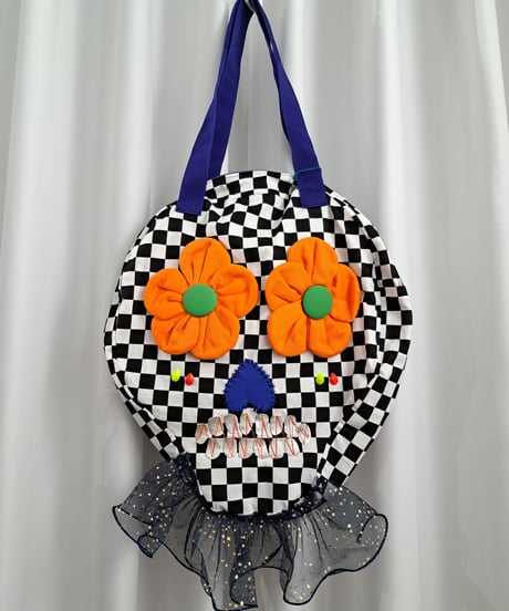 POPinPARTY　メキシカンスカルトートバッグ（市松）