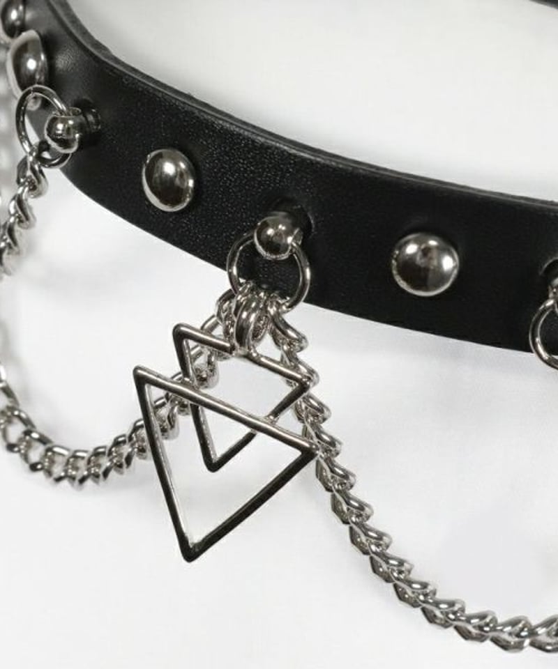 Deorart BY2135 トライアングル・チェーン チョーカー 首輪