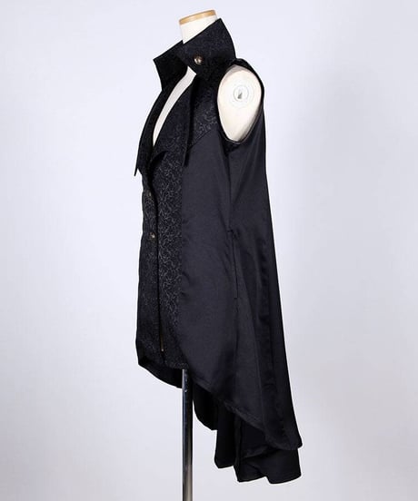 h.NAOTO　Vampire Wing Lapel Sleeveless Jacket
