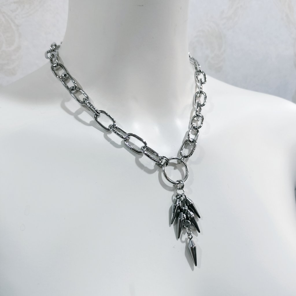 fucネックレス WOLF CIRCUS /ウルフサーカス】 ROSE COIN NECKLACE(GOLD FIGA