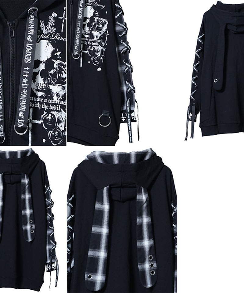 SEXPOT ReVenGe sb08776 【送料無料！】LACE UP SLEEVE