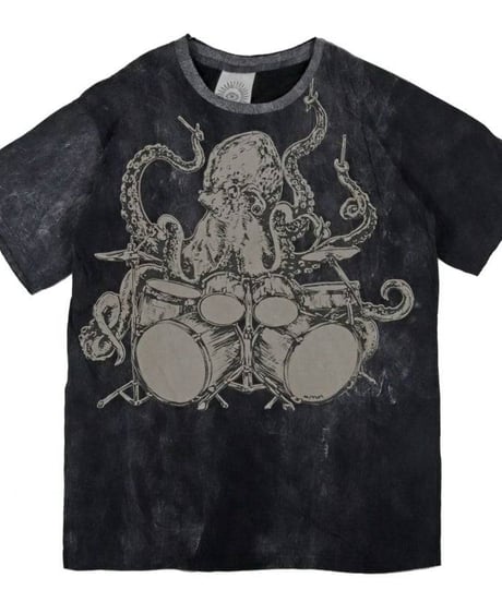Deorart IPT102 ブリーチ・オーバーサイズTシャツ [クラーケン・ドラム]
