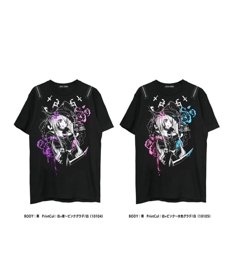 SEXPOT ReVenGe   sa681521 Shoulder Zip Original Cutsew 魔女の復讐