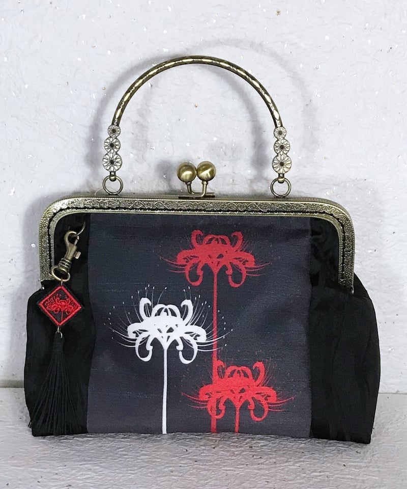 SL-BG003 komagir×Spider Lilyコラボ 彼岸花ガマ口バッグ | TyC