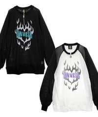 LISTEN FLAVOR  2513512　ちょうどいい透け感のメッシュプルオーバー