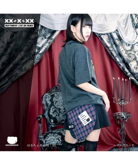 DEATHBEAR/デスベア　【ANGELIC CONVERSATION】T-Shirts （HEATHER BLACK）