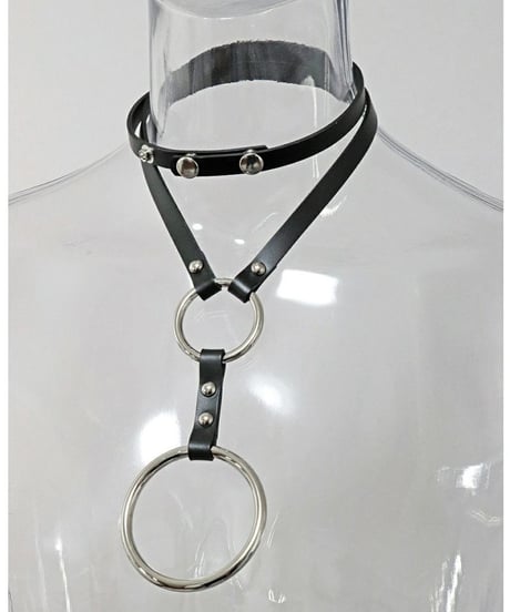 Deorart  BY2138 Ring single choker リング チョーカー/首輪/シドリング/パンク/ゴシック