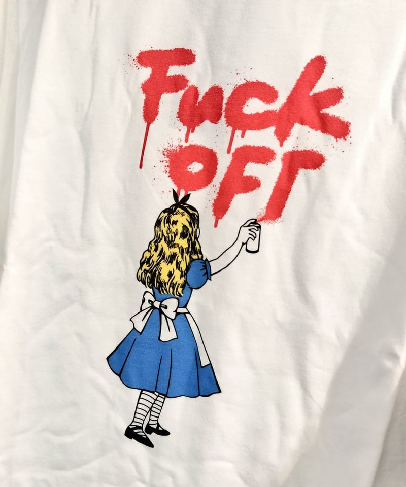 HELLCATPUNKS HCP-T-0253 FUCK OFF ビッグTシャツ | Ty HELLCATPUNKS HCP-T-0253 FUCK OFF ビッグTシャツ | Ty