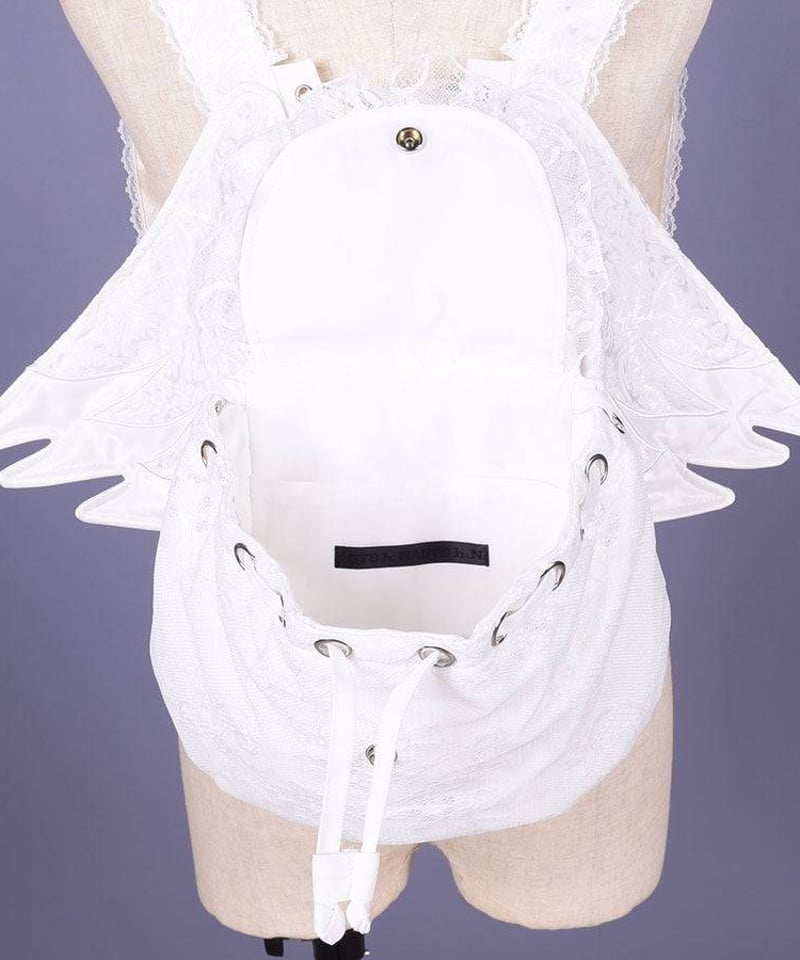 新品 h.NAOTO Angel Wing Backpack / WH h.NAOTO Angel Wing Backpack / WH | TyCHE Maria