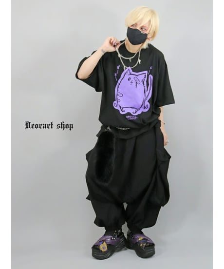 Deorart  DRTP007 オーバーサイズ・プリントTシャツ [NECOLAネコラ][Deorart Record]