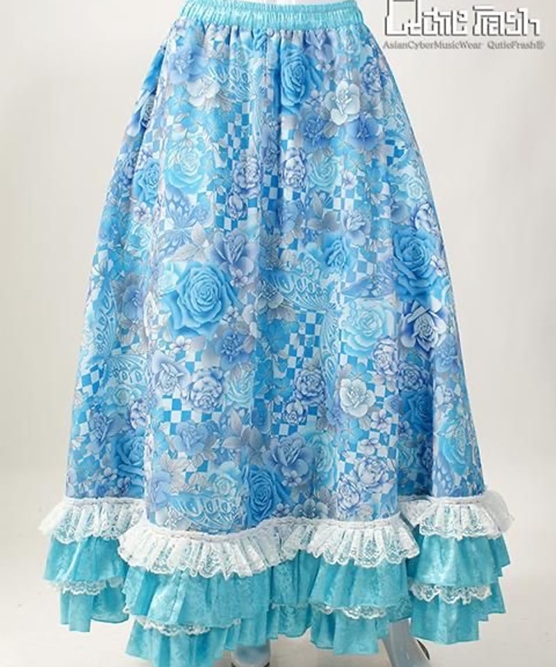 Qutie Frash 9870-SK 和柄ロングスカート | TyCHE Maria n